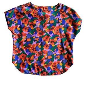 Vintage Notations Floral Shirt